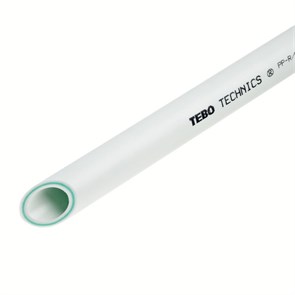 Труба TEBO 20х2,8 2 м армированная стекловолокном SDR 7,4 10009