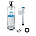 Сливная арматура для бачка Iddis F012400-0004 тип А однокнопочная комплект 10029 - фото 57